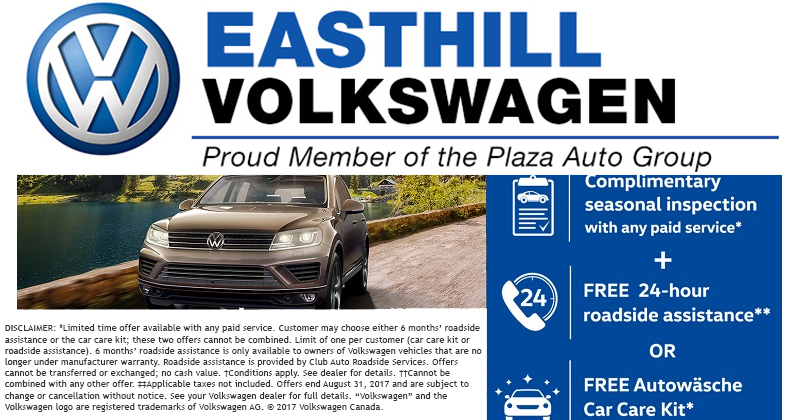 Volkswagen Service Offer Volkswagen Service Offer